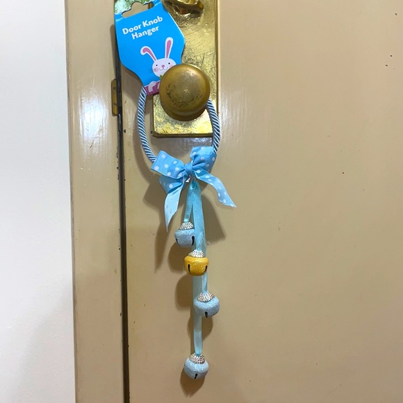 Easter Jingle Bell Doorknob Hangers 12” - Picture 4 of 5